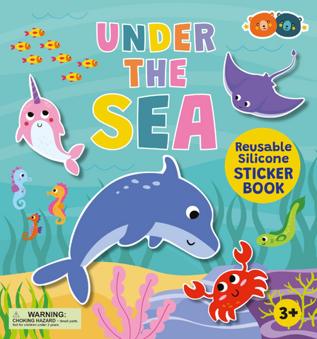 Silicone Sticker Book – Sea