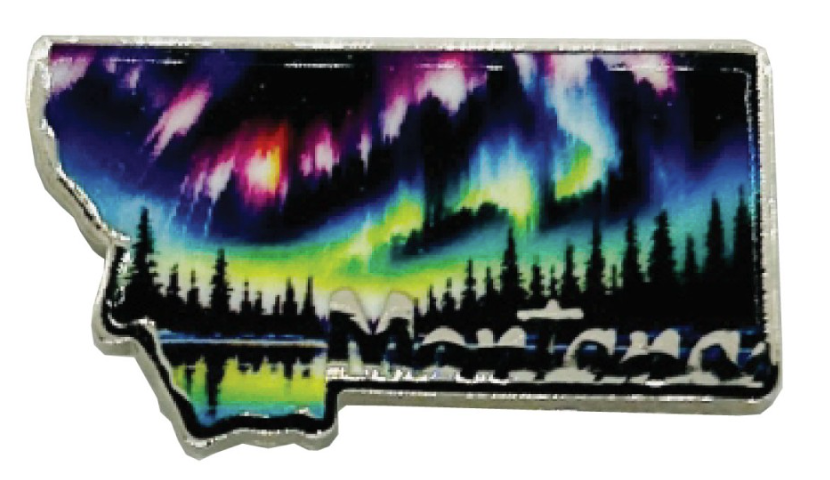 MT Northern Lights Pin
