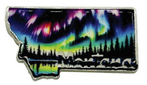 MT Northern Lights Pin