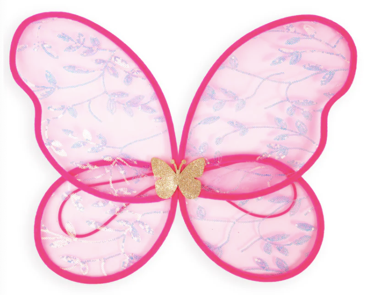 Butterfly Bliss Wings Hot Pink