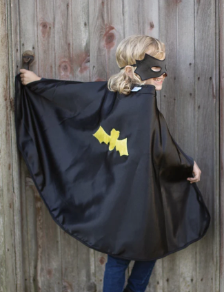 Spider Bat Reversible Cape and Mask 3-4