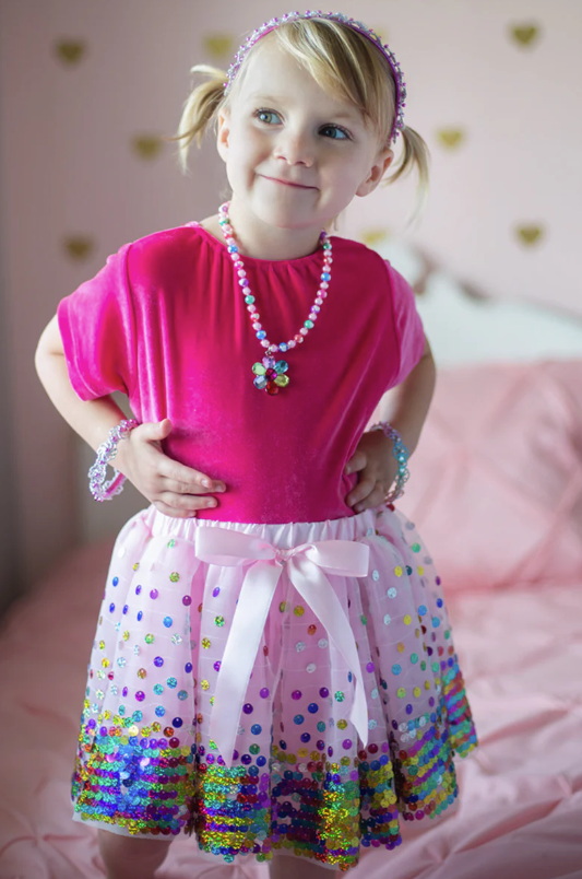 Party Fun Sequin Skirt 4-6