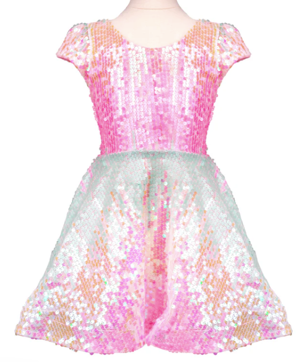 Sorbet Swirl Skater Dress 5-6