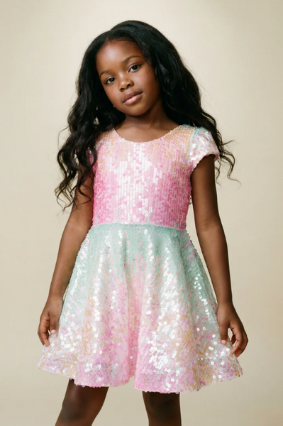 Sorbet Swirl Skater Dress 5-6