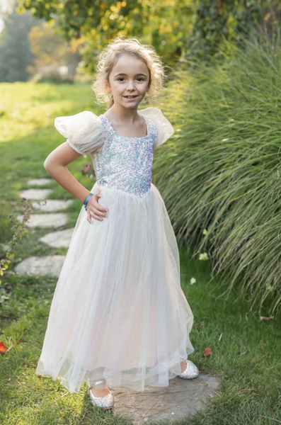 Rainbow Sherbert Sparkle Dress 3-4