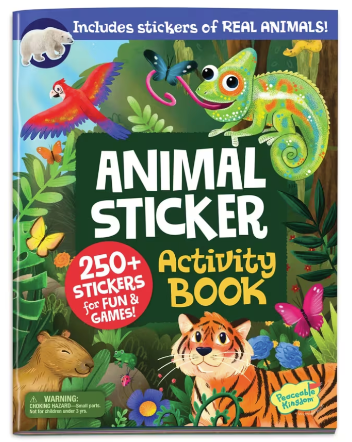 Sticker Activity Bk - Animals