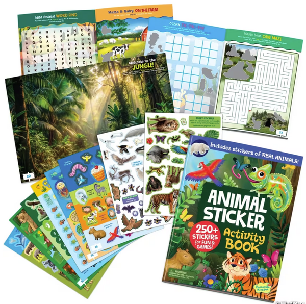 Sticker Activity Bk - Animals