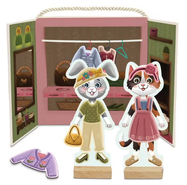 Magnetic Dress-up Cozy Critters