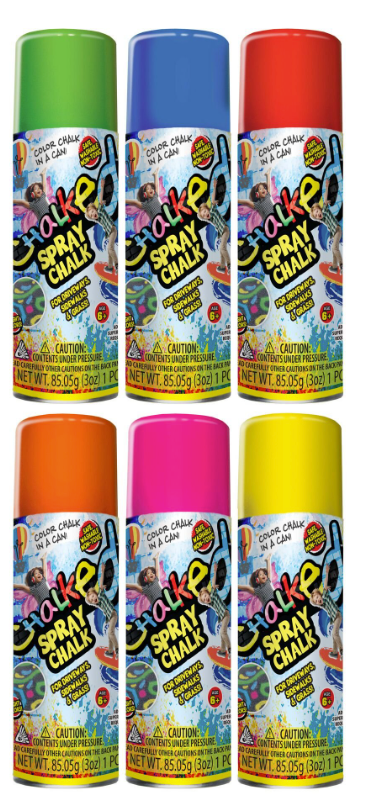 Spray Sidewalk Chalk - Assorted