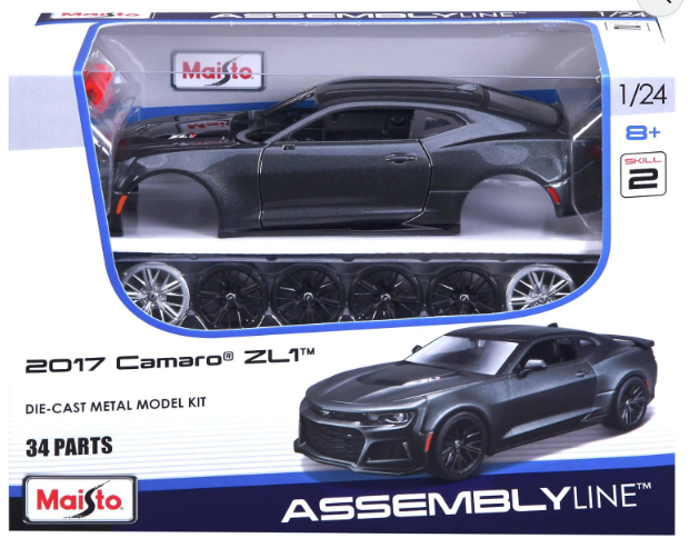1:24 AL 2017 Chevrolet Camaro ZL1