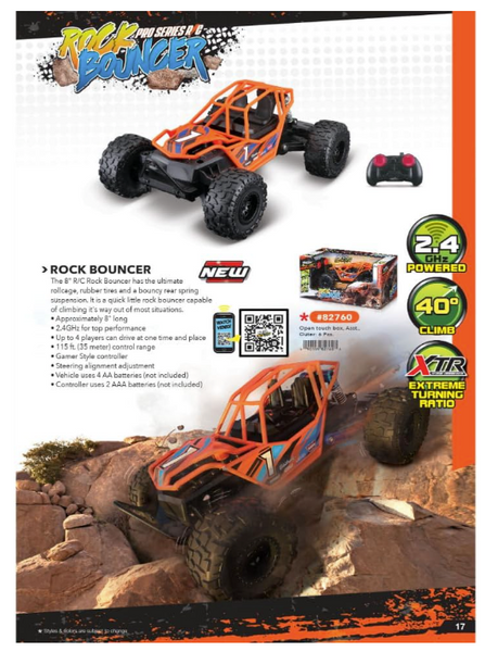 RC 8" Rock Bouncer