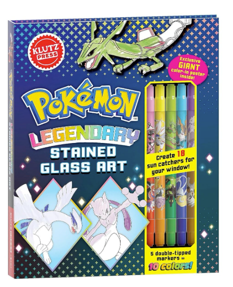 Pokémon Legendary Stained Glass
