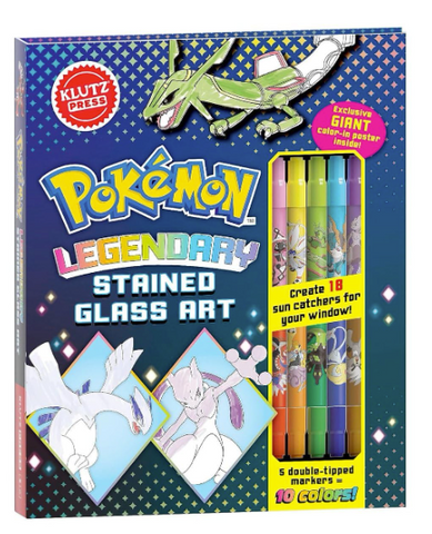 Pokémon Legendary Stained Glass