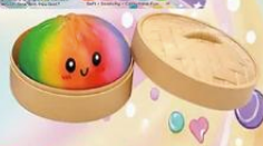 Rainbow Squishy Dumplings