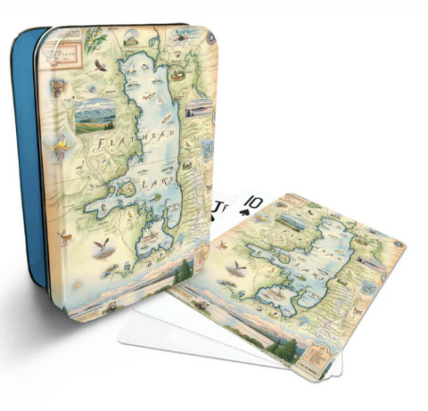 Flathead Playing Cards Tin