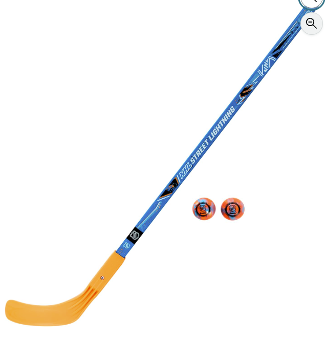 NHL Street Hockey Stk & 2 Balls