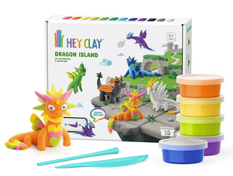 Hey Clay Dragon Island