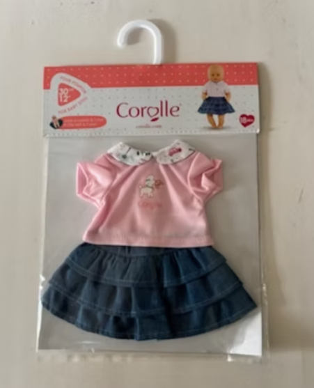 12" T-Shirt & Ruffle Skirt Weekend in Paris