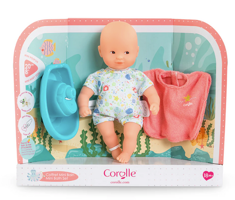 Mini Bath - Doll Set 8"