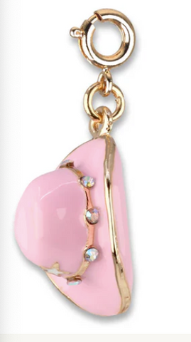 Gold Cowboy Hat Charm