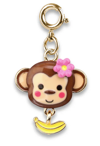 Gold Monkey Charm