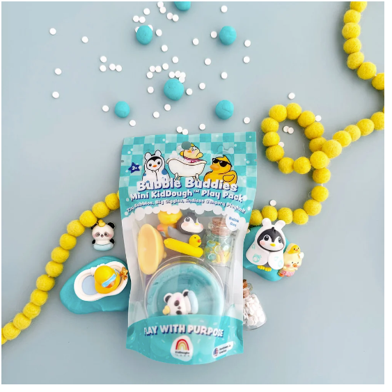 KidDough-Bubble Buddies Mini Play Pack