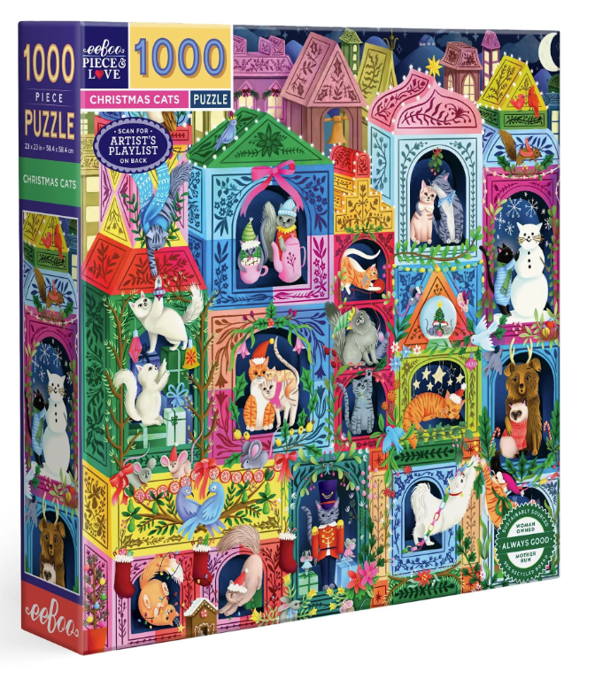 Christmas Cats 1000 pc