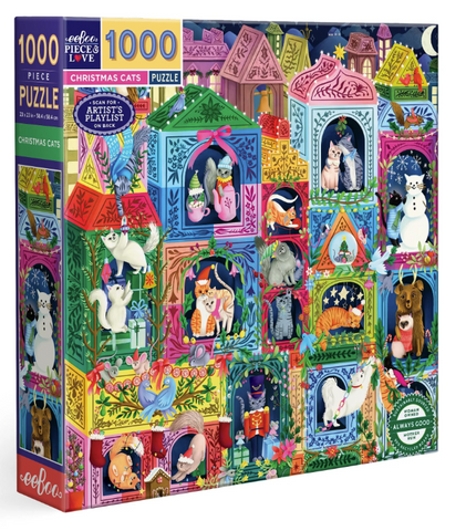 Christmas Cats 1000 pc