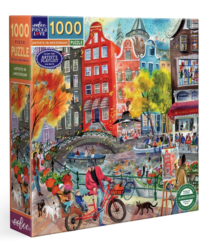 Artists in Amsterdam 1000 pc