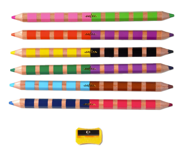 Little Farm 6 Jumbo Color Pencils