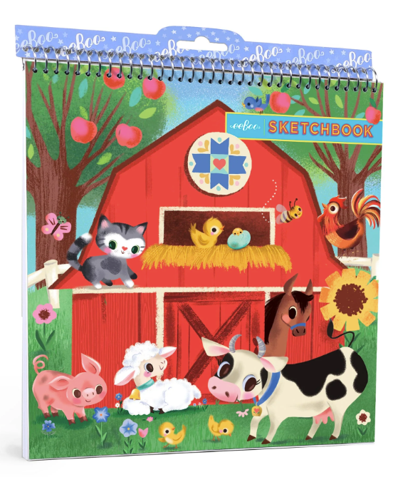 Little Farm Square Sketchbook