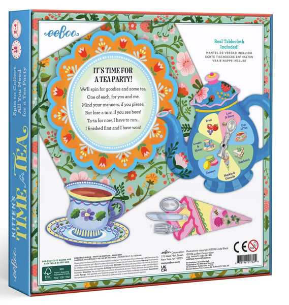 Kitten's Time for Tea Spinner Game