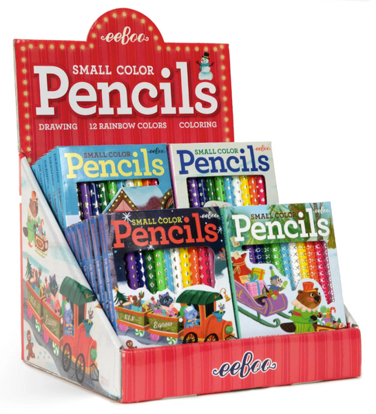 Christmas Village Small Pencil Assort.