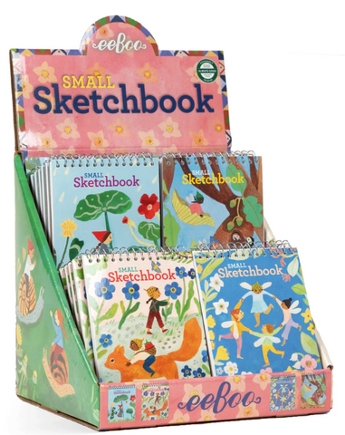 Cottage Fairies Small Sketchbook Assort.