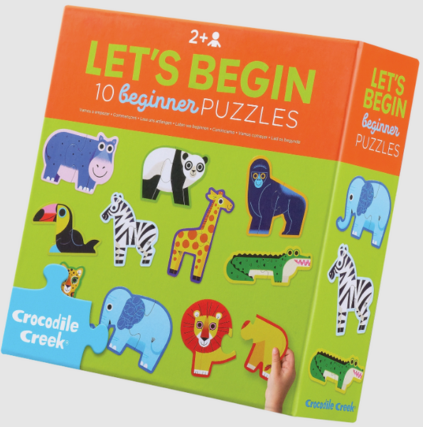 Let's Begin Puzzle - Jungle 10-2pc