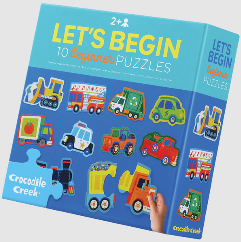 Let's Begin Puzzle - Vehicles 10-2pc