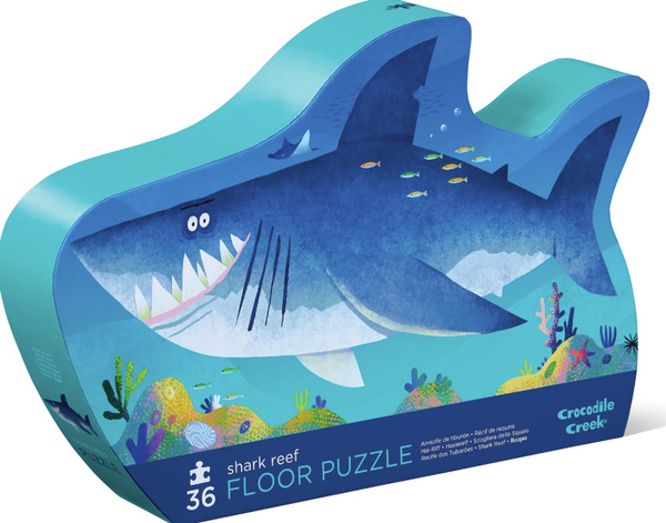 36pc Shaped Box Puzzle/Shark Reef