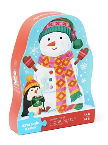 24pc Shaped Box Puzzle/Snow Day