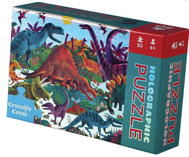 50pc Holographic/Dinosaurs