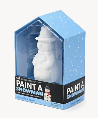 Paint a Ceramic Snowman