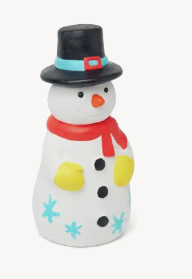 Paint a Ceramic Snowman