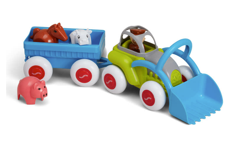 Midi Tractor with Trailer and Animals