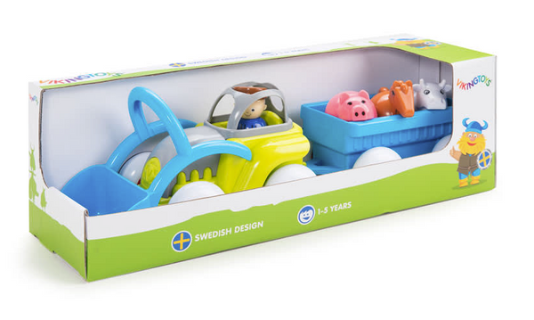 Midi Tractor with Trailer and Animals