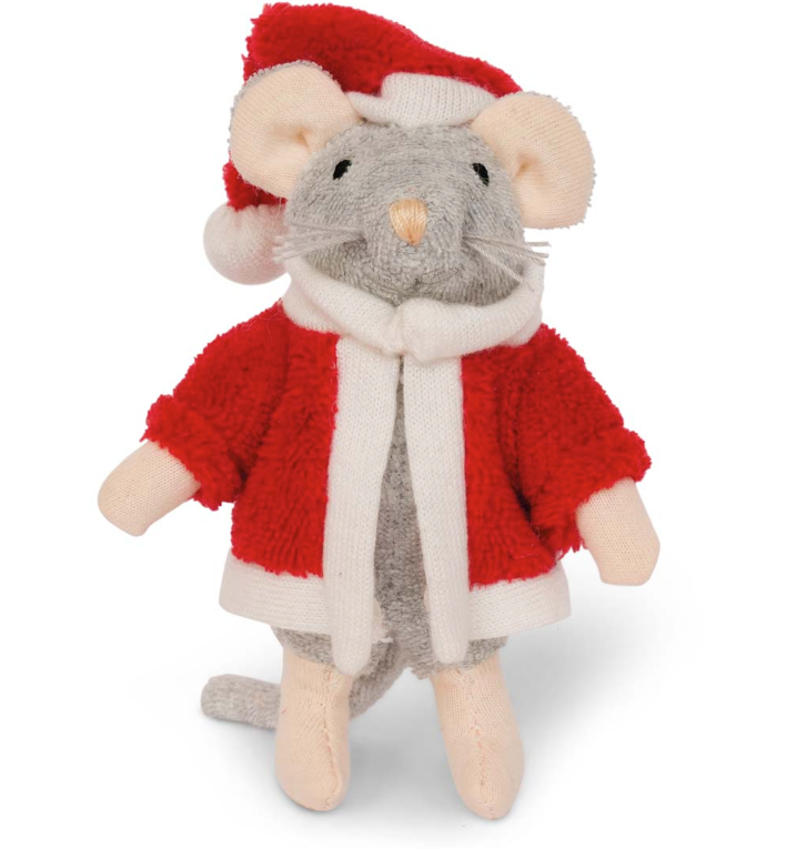 Mouse Santa Plush