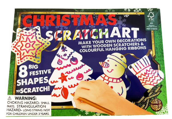 Scratch Art Christmas