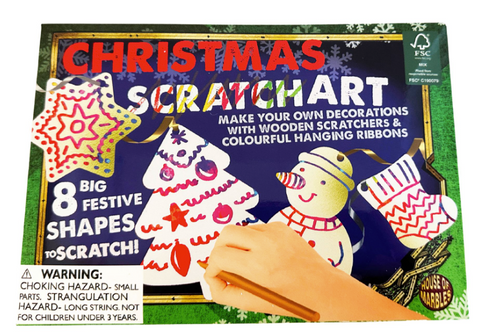 Scratch Art Christmas