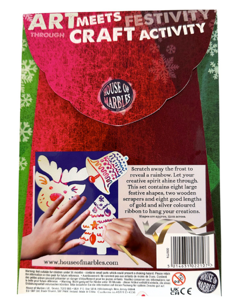 Scratch Art Christmas