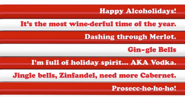 HOLIDAY CHEERS pencil set
