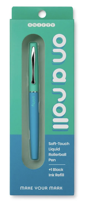 ON A ROLL pen | aqua/marine