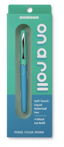 ON A ROLL pen | aqua/marine